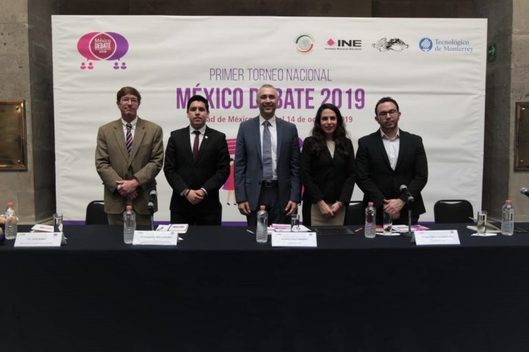 Inauguración del Primer Torneo Nacional México Debate 2019