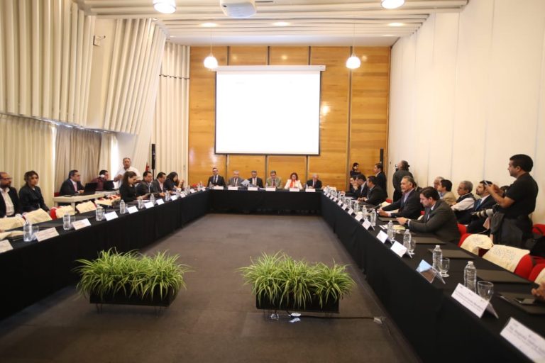 Inauguración del Seminario con partidos políticos “Fortalecimiento de la Democracia Constitucional”.