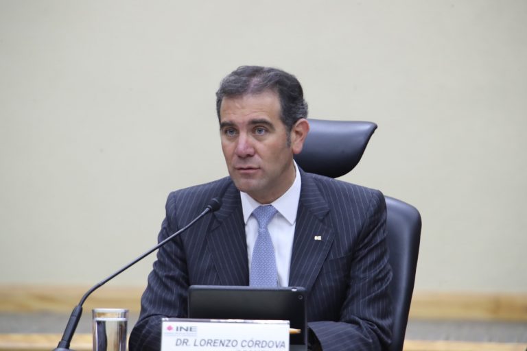 Lorenzo Córdova Vianello, Consejero Presidente del INE.
