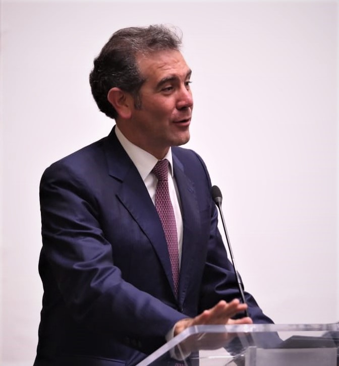 Lorenzo Córdova Vianello, Consejero Presidente del INE, Clausura del  Primer Torneo Nacional. México Debate 2019