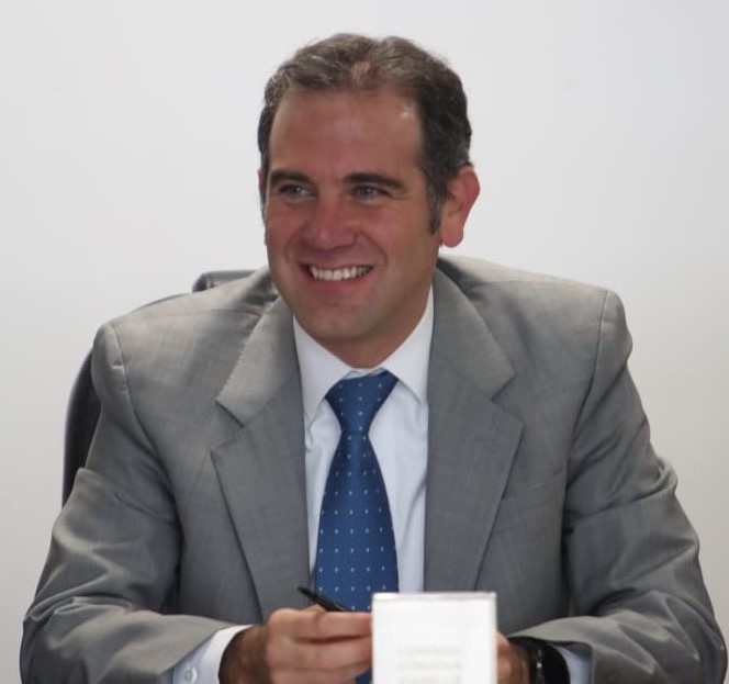 Lorenzo Córdova Vianello, Consejero Presidente del INE.