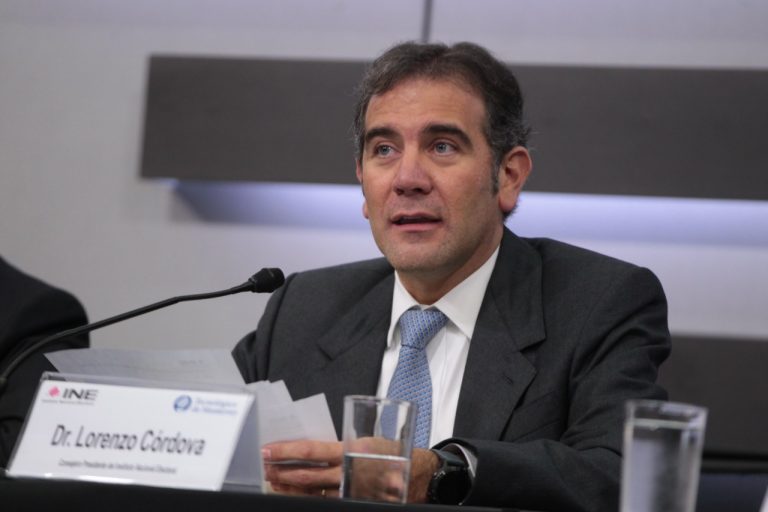 Lorenzo Córdova Vianello, Consejero Presidente del INE.