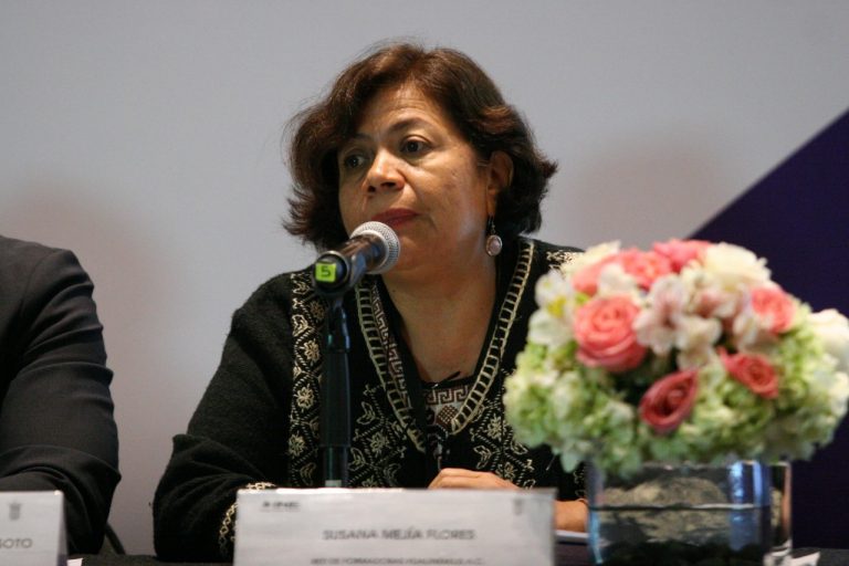 Susana Mejia Representante de OSC Red de formadorasKualinemilis A.C.