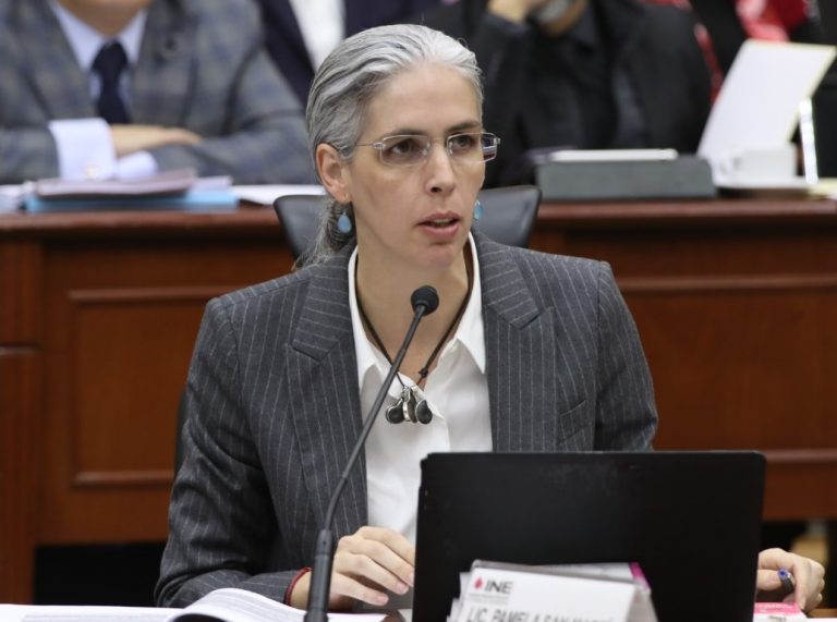 Pamela San Martín Ríos y Valles, Consejera Electoral.