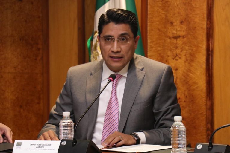 Jesús George Zamora, Titular del Órgano de Control Interno del INE.