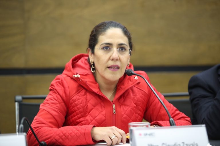 Claudia Zavala Pérez, Consejera Electoral.