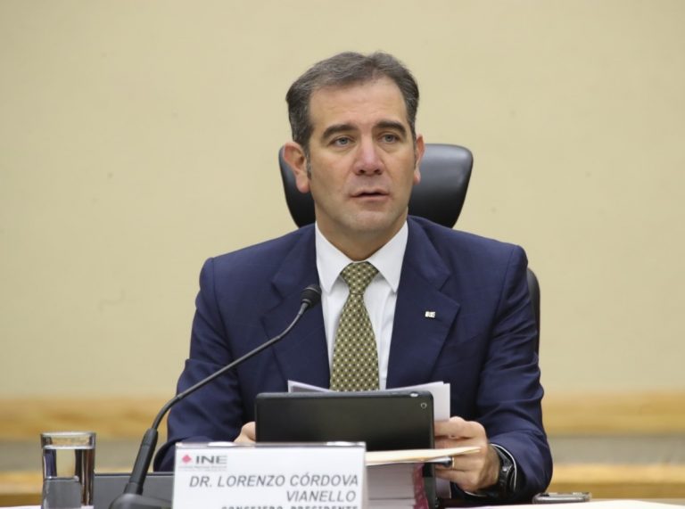 Lorenzo Córdova Vianello, Consejero Presidente del INE.