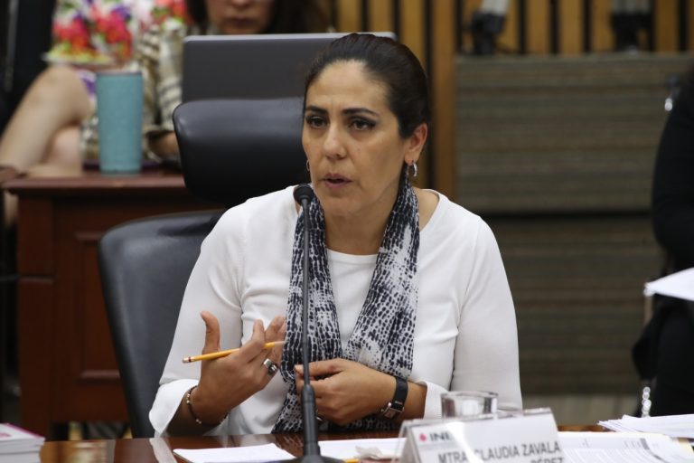 Claudia Zavala Pérez, Consejera Electoral.
