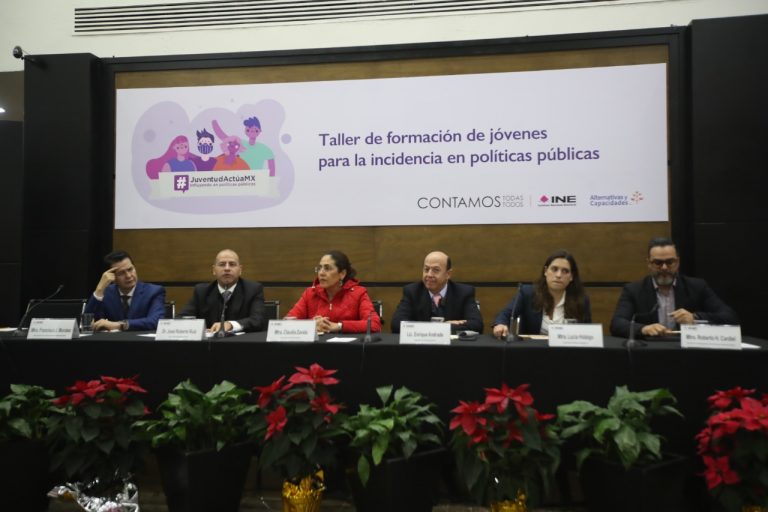 Inicio de los trabajos del Taller de formación de jóvenes para la incidencia en políticas públicas.