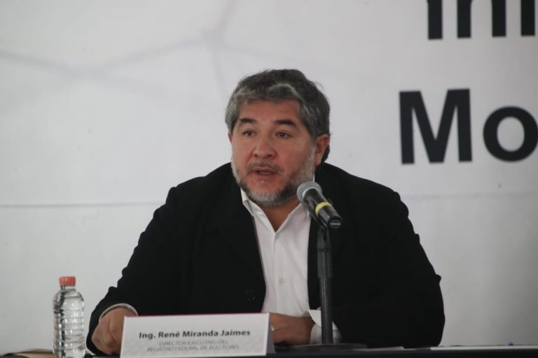 René Miranda Jaimes, Director Ejecutivo del Registro Federal de Electores.