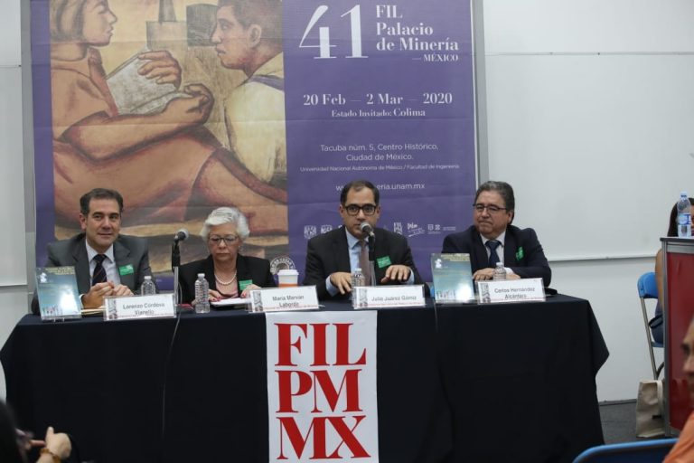 Presentación del Libro “Autonomía pluralismo y certeza en la Elección Presidencial 2018” en el Marco de la Feria Internacional del Libro, Palacio de Minería.