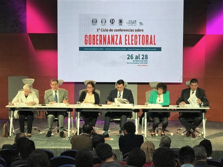 Ciclo de conferencias sobre Gobernanza Electoral en el IIJ de la UNAM.