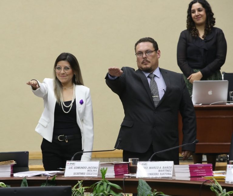 Toma de protesta de Liliana Díaz de León Zapata como Vocal Ejecutiva de Morelos y Sergio Iván Ruíz Castellot como Vocal Ejecutivo de Nuevo León