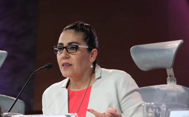 Consejera Electoral del INE Claudia Zavala.