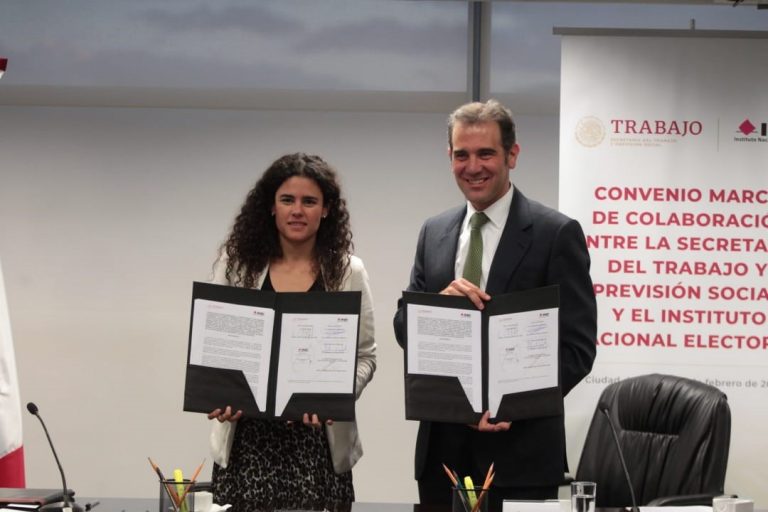 Firma de Convenio INE-STPS