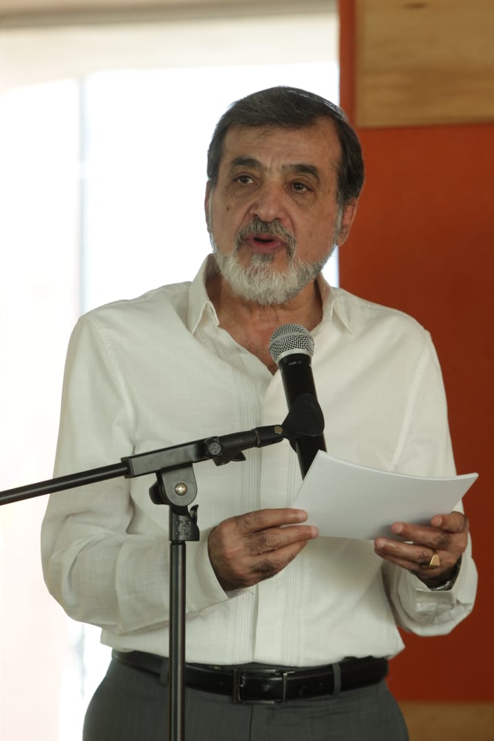 José Luis Ashane Bulos, Vocal Ejecutivo de Hidalgo en el Evento Conmemorativo por el Día Internacional de la Lengua Materna.
