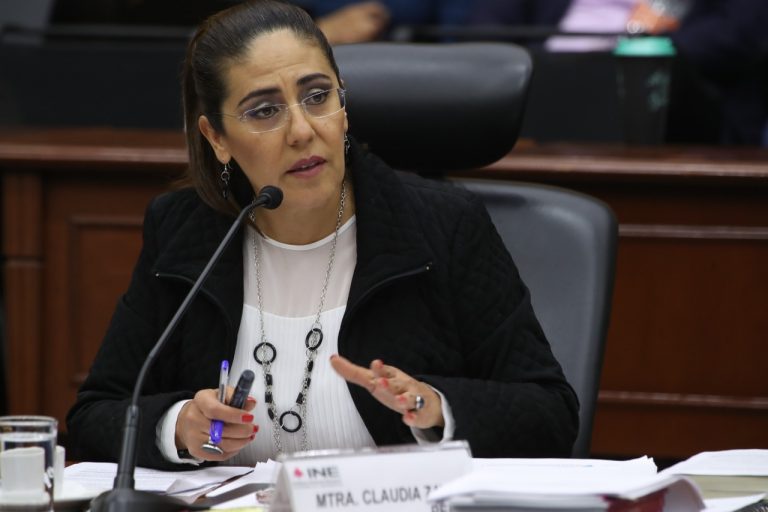 Claudia Zavala Pérez, Consejera Electoral.