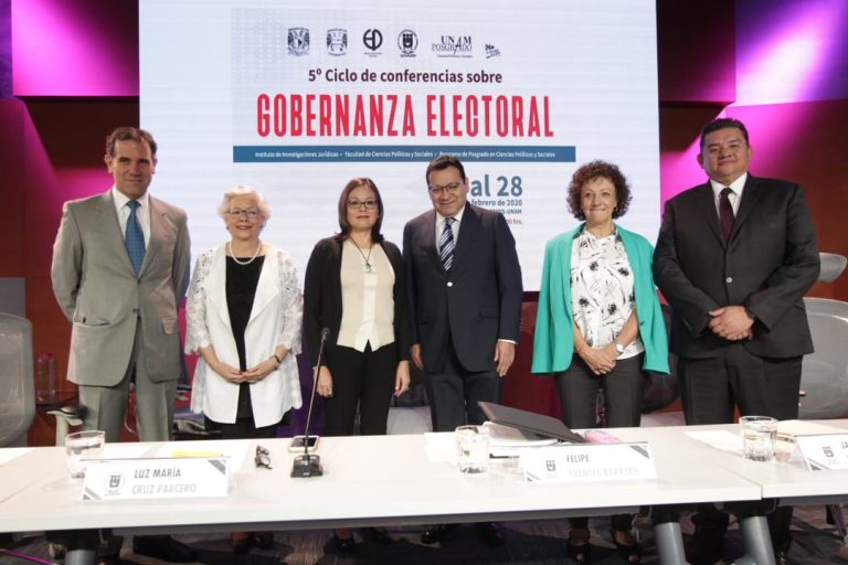 Ciclo de conferencias sobre Gobernanza Electoral en el IIJ de la UNAM.