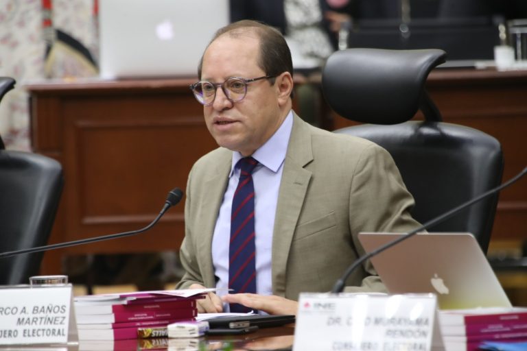 Marco Antonio Baños Martínez, Consejero Electoral.