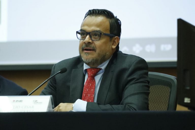 Julio César Bonilla, Comisionado Presidente del Instituto de Transparencia, Acceso a la Información, Protección de Datos Personales y Rendición de Cuentas de la Ciudad de México.