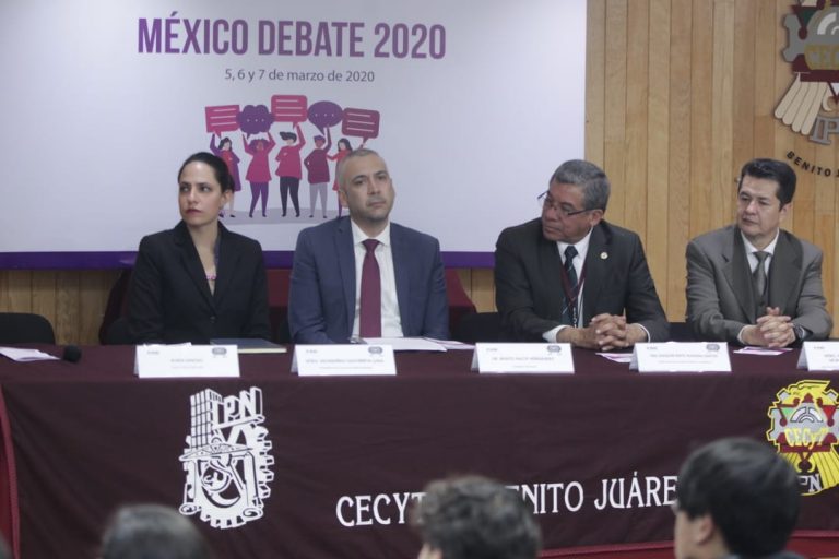 Inauguración Torneo México Debate Interpolitécnico 2020.