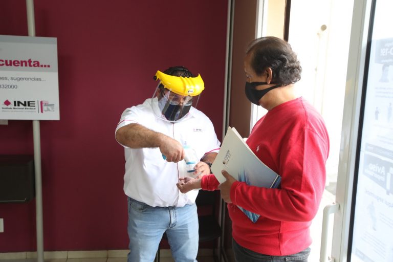 Reapertura de los módulos de atención ciudadana INE, atendiendo  las medidas del protocolo de sanidad por la pandemia de la Covid-19