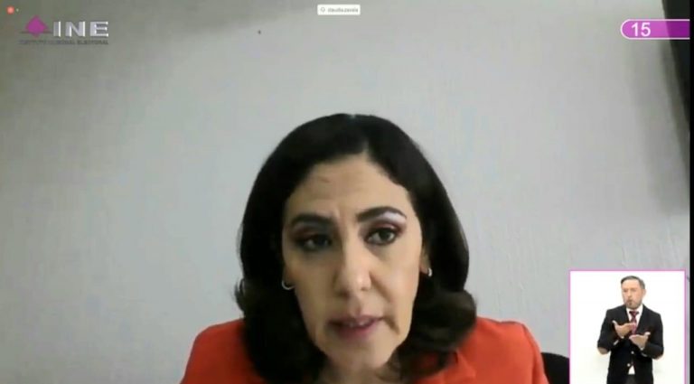 Claudia Zavala Pérez, Consejera Electoral.