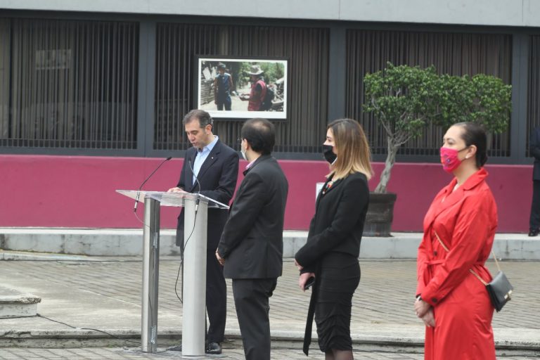 Ceremonia de Honores a la Bandera con motivo del Inicio del Proceso Electoral Federal 2020-2021