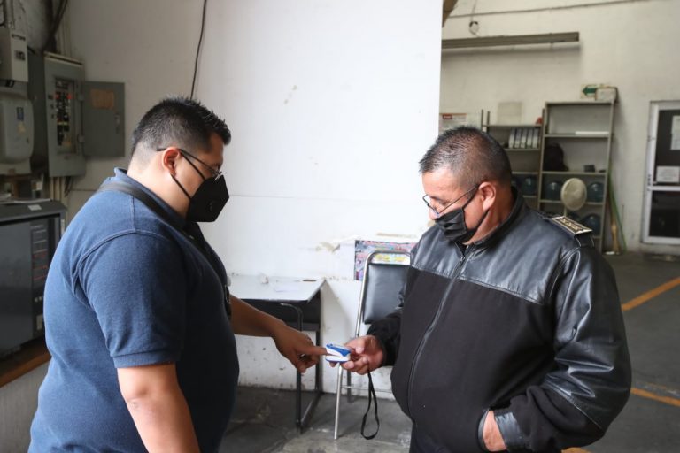 Se instaló un filtro sanitario para el personal que trabaja en el proceso de revisión de los formatos.