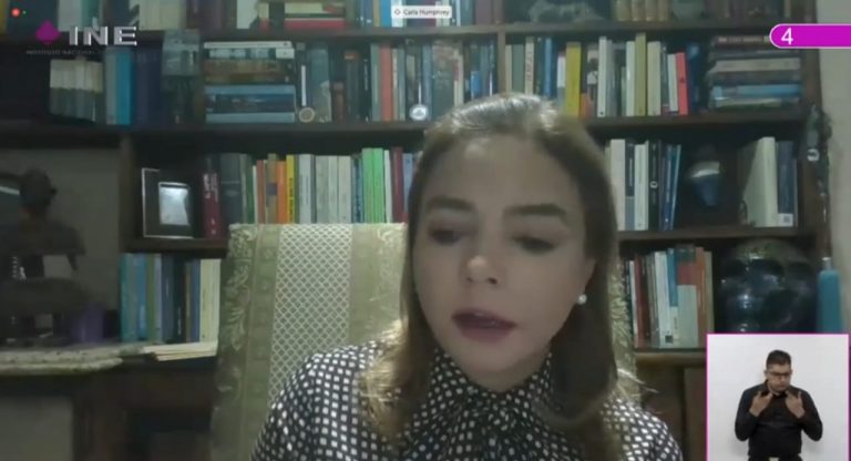 Carla Humphrey Jordán, Consejera Electoral.