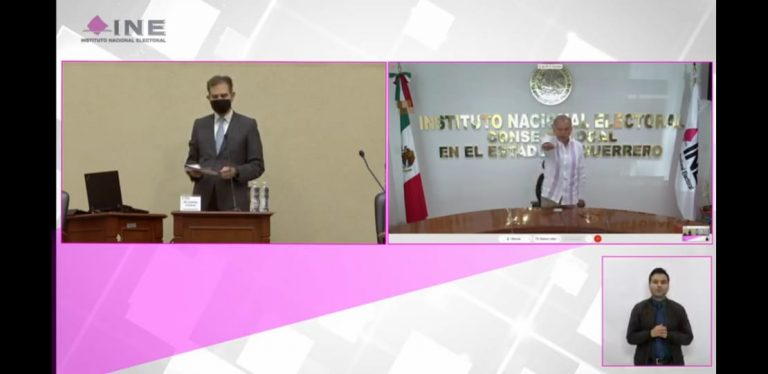 Toma de protesta del C. Dagoberto Santos Trigo, como Presidente del Consejo Local de Guerrero del INE