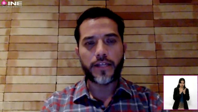 Mauricio Huesca Rodríguez, Consejero Electoral del Instituto Electoral de la Ciudad de México.