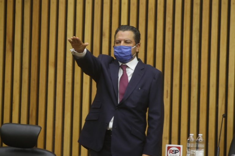 Miguel Ángel Jiménez Godínez, Representante del Partido Político Redes Sociales Progresistas.