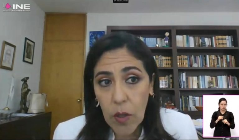 Claudia Zavala Pérez, Consejera Electoral del INE.
