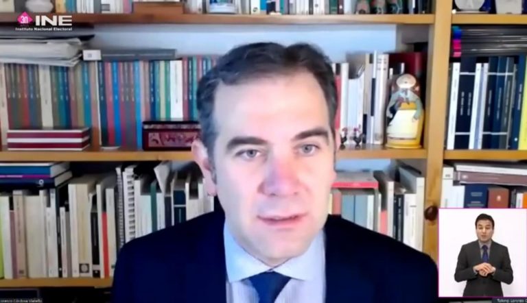 Lorenzo Córdova Vianello, Consejero Presidente del INE.