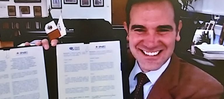 Lorenzo Córdova Vianello, Consejero Presidente del INE.