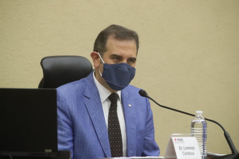 Lorenzo Córdova Vianello, Consejero Presidente.