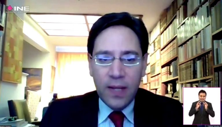 Salvador Romero, Presidente del Tribunal Supremo Electoral de Bolivia.