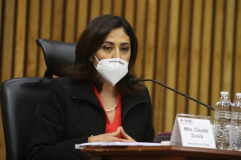 Claudia Zavala Pérez, Consejera Electoral.