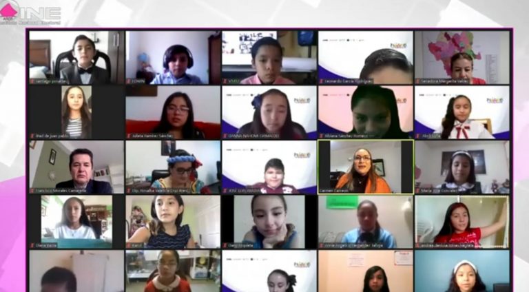 Clausura del 11° Parlamento Virtual de Niñas y Niños de México 2020.