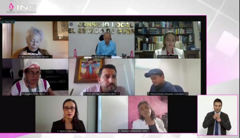 Ciclo de Conversatorios en Línea. Desafíos para el cumplimiento de la paridad de género y el combate a la violencia política contra las mujeres en razón de género ante los procesos electorales “2° Conversatorio Retos y avances de la paridad de género en los Sistemas Normativos Indígenas”