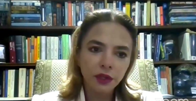 Carla Humprhey Jordan, Consejera Electoral y Presidenta de la Comisión de Igualdad de Género y No Discriminación del INE.