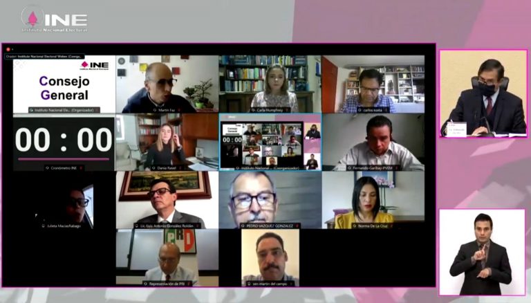 Sesión Ordinaria del Consejo General.