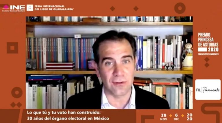 Lorenzo Córdova Vianello, actual Consejero Presidente del INE.