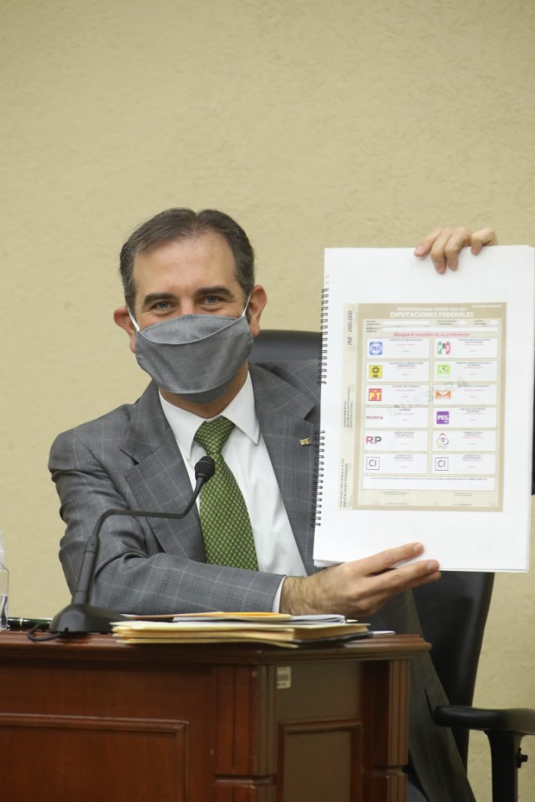 Lorenzo Córdova Vianello, Consejero Presidente del INE.