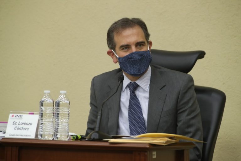 Lorenzo Córdova Vianello, Consejero Presidente del INE.