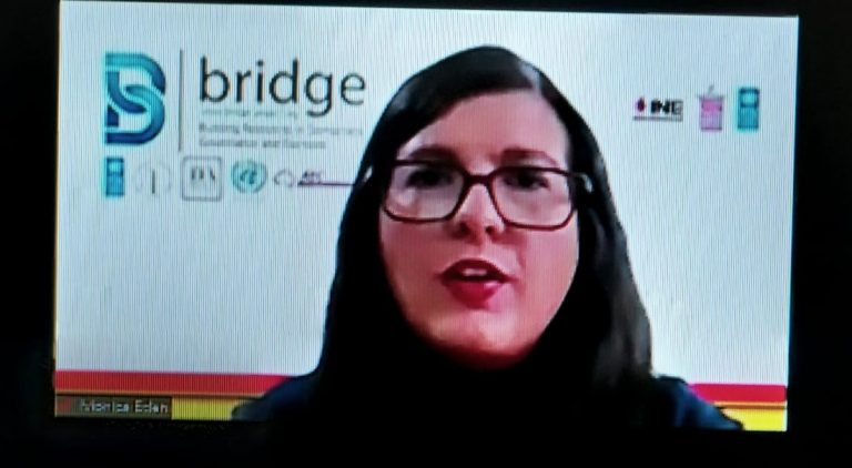 Mónica Eden, Coordinadora de Proyectos Electorales de PNUD México.