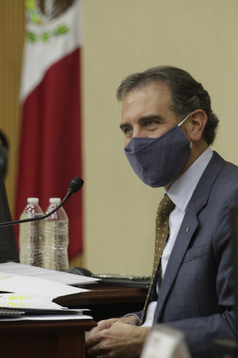 Lorenzo Córdova Vianello, Consejero Presidente del INE.