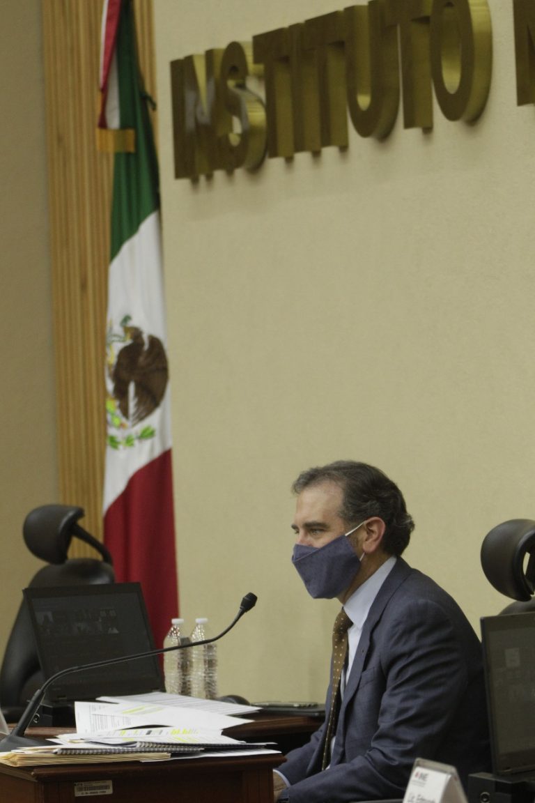 Lorenzo Córdova Vianello, Consejero Presidente del INE.