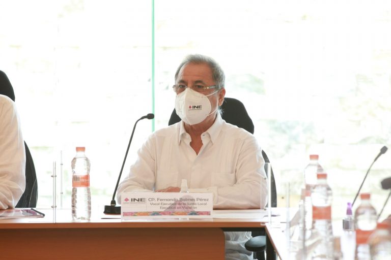 Fernando Balmes Pérez, Vocal Ejecutivo de la Junta Local Ejecutiva en Yucatán.